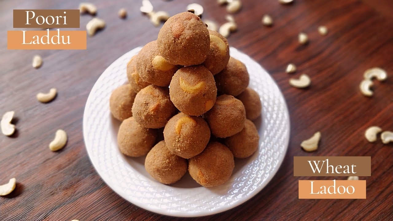 Ever made laddoos with puris?
